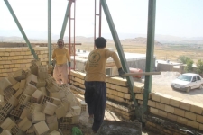 رزمایش خدمات رسانی اقتدار عاشورایی در سرپل ذهاب در حال برگزاری است