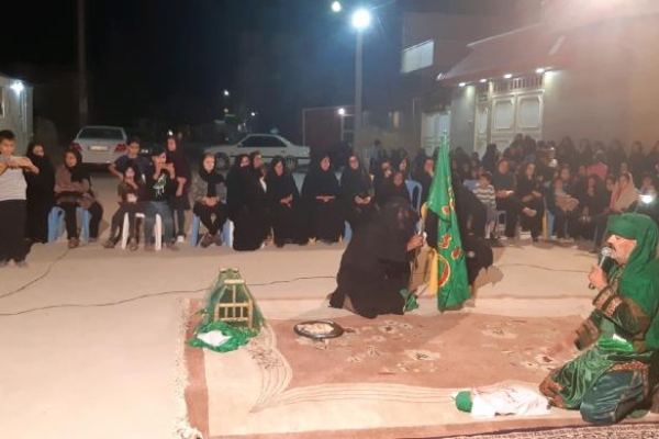 مراسم تعزیه خوانی و روایتگری عاشورا در دهه دوم ماه محرم در سرپل ذهاب برگزار شد