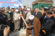 بازسازی بقعه احمد ابن اسحاق در سرپل ذهاب آغاز شد