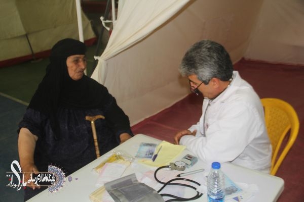 حضورششمین کاروان سلامت و ویزیت رایگان در سرپل ذهاب