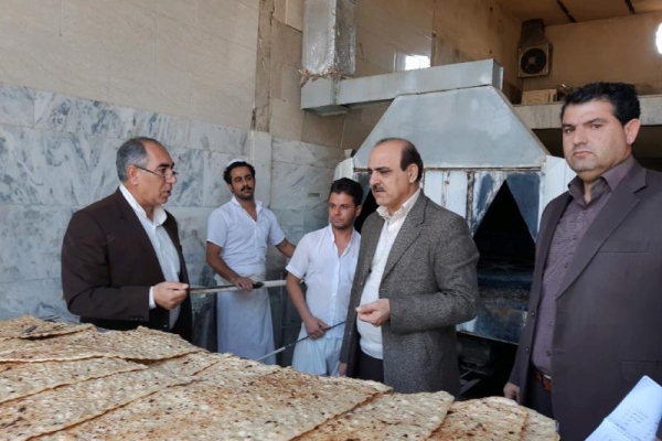 بازدید از خبازی های شهرستان سرپل ذهاب صورت گرفت