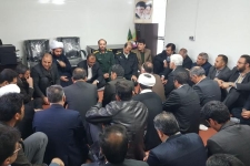 دیدار مسئولان شهرستان با امام جمعه سرپل ذهاب بمناسبت آستانه دهه فجرو چهلمین سالگرد پیروزی انقلاب اسلامی