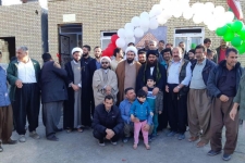 افتتاح 5 واحد روستایی در سراب ذهاب شهرستان سرپل ذهاب با مشارکت بنیاد مسکن و گروه های جهادی یا مهدی(عج) و کربلای رفسنجان