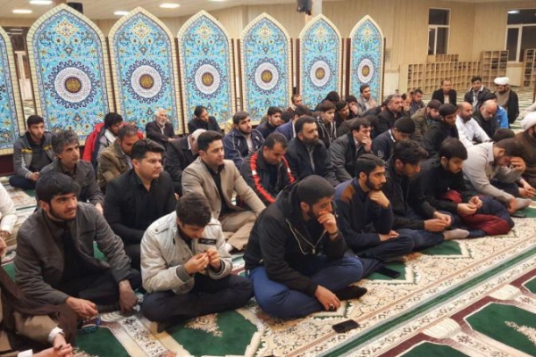 مراسم عزاداری و سوگواری شهادت امام علی نقی (ع) در مصلای نماز جمعه سرپل ذهاب برگزارشد