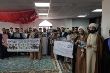اجتماع اساتید و طلاب حوزه علمیه باقرالعلوم (‌ع)سرپلذهاب در محکومیت اقدام بی شرمانه آمریکا علیه سپاه پاسداران 