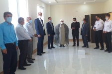 تحویل موقت ساختمان فوریتهای پزشکی شهرستان