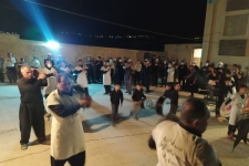 اقامه عزای حسینی در هفتمین شب از ایام محرم در سرپلذهاب