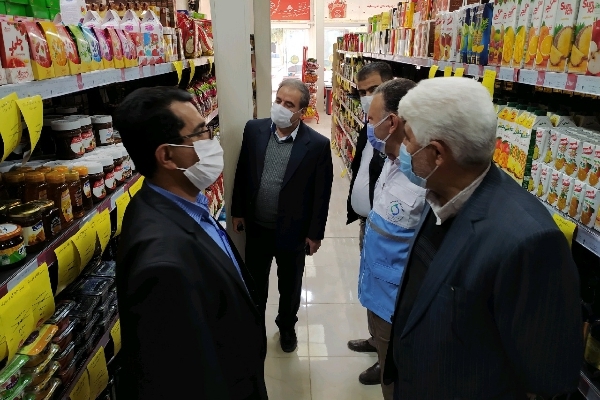 بازدید معاون سیاسی امنیتی فرمانداری سرپل ذهاب ازصنوف سطح شهرستان