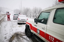 آمادگی امدادگران هلال احمر در طرح زمستانه