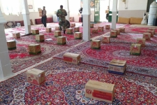 یادبود شهید شیرودی در یادمان روستای زرین جوب همزمان با سالروز شهادت تیز پرواز هوانیروز ارتش در شهرستان سرپلذهاب برگزار شد