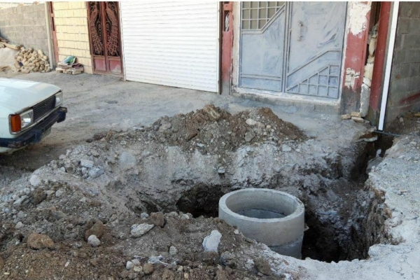 دفع فاضلاب خانگی بصورت سنتی و حفرچاه در بلوار خلیج فارس شهر سرپلذهاب/ زنگ خطربرای سلامتی مردم و هشدار به مسئولین به صدا درآمد