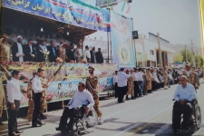 جانباز ۷۵ درصد در سرپلذهاب به درجه شهادت نائل آمد/بیوگرافی جانباز قطع نخاع حاج اکبر محمدی