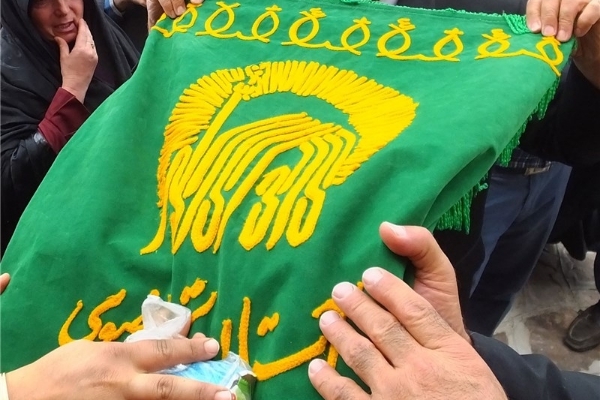 کاروان زیر سایه خورشید به سرپل‌ذهاب رسید/مراسم استقبال از خدام رضوی