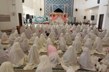 جشن تکلیف و عبادت دانش آموزان دختر در شهرستان سرپل ذهاب برگزار شد