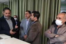 بازدید معاون سیاسی استاندار کرمانشاه از بیمارستان شهدای شهرستان