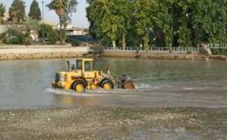 لایه روبی و بهسازی محوطه چشمه آب آشامیدنی سرابگرم در سرپل ذهاب