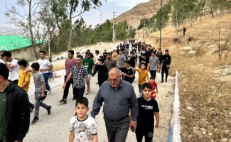 پیاده روی و کوهپیمایی خانواده ی ووشو بسیج شهرستان به مناسبت سالروز آزادسازی خرمشهر در شهرستان سرپل‌ذهاب