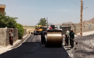 اجرای عملیات آسفالت و بهسازی دو روستای بخش مرکزی و قلعه شاهین با ۲ میلیارد تومان اعتبار
