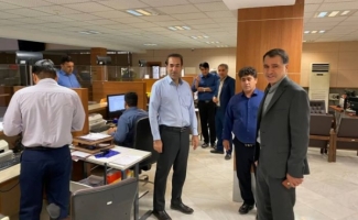 بازدید سرزده فرماندار سرپل ذهاب از ادارات و بانک های شهرستان
