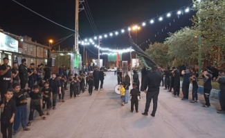 مراسم شب اول محرم در سرپل‌ذهاب برگزار شد