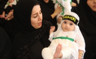 همایش شیرخوارگان حسینی همزمان با سراسر كشور در سرپلذهاب برگزار شد