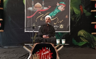 برگزاری تجمع بزرگ شیرخوارگان حسینی درحرم مطهر احمد ابن اسحاق (ره) / مادران سرپل ذهابی فرزندان خود را نذر قیام امام زمان (عج) کردند+تصاویر