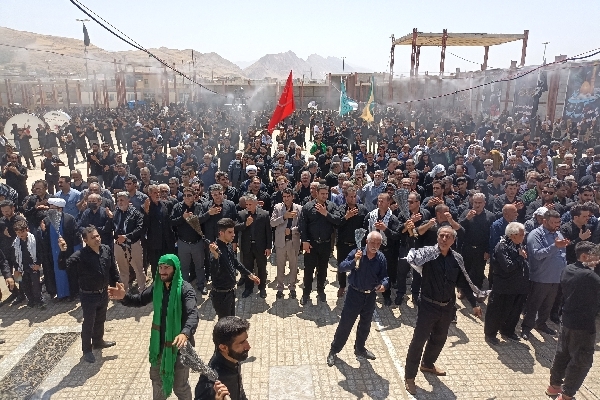 مراسم عزاداری تاسوعای حسینی در شهرستان سرپل‌ذهاب برگزار شد