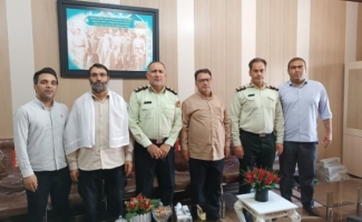 تجلیل فرماندهی انتظامی شهرستان از خبرنگاران