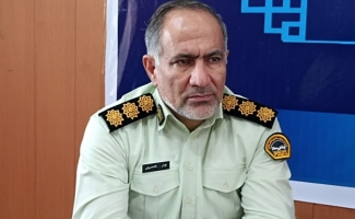 برقراری امنیت در مسیرهای تردد زائرین و موکب‌های سطح حوزه استحفاظی توسط انتظامی شهرستان