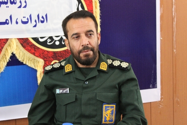 نشست خبری فرمانده سپاه ناحیه سرپلذهاب با اصحاب رسانه شهرستان به مناسبت هفته دفاع مقدس