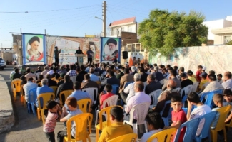 یادواره شهدای روستای آیینه بخش مرکزی از توابع شهرستان سرپل ذهاب
