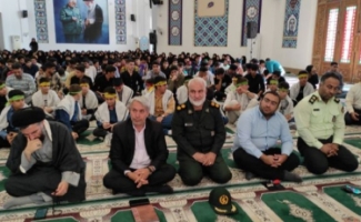 اجتماع بزرگ نوجوانان و جوانان نقش آفرین گام دوم انقلاب در سرپلذهاب برگزار شد