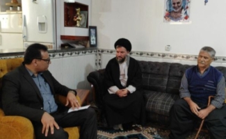 دیدار امام جمعه و رئیس بنیاد شهید و امور  ایثارگران سرپلذهاب با جانبازان ۷۰ درصد در شهرستان