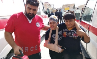 برگزاری مانور زلزله در شهرستان سرپل ذهاب به مناسبت هفته پدافند غیرعامل در مدارس
