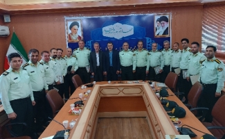 تجلیل از سبزپوشان نیروی انتظامی به پاس همراهی در برگزاری مراسمات شهرستان سرپلذهاب