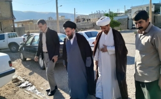 بازدید امام جمعه و فرماندار سرپل ذهاب از مساجد روستاهای بخش قلعه شاهین
