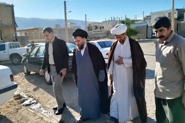 بازدید امام جمعه و فرماندار سرپل ذهاب از مساجد روستاهای بخش قلعه شاهین