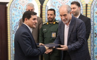 برگزاری مراسم تکریم و معارفه روسای سابق و جدید دادگستری شهرستان