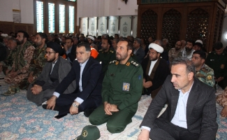 دیدار مسئولین و بسیجیان سرپلذهاب با امام جمعه موقت شهرستان