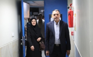 ديدار مديركل انتقال خون استان کرمانشاه با فرماندار شهرستان سرپل ذهاب