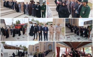 اعزام دانش آموزان دختر سرپلذهابی به اردوی راهیان نور