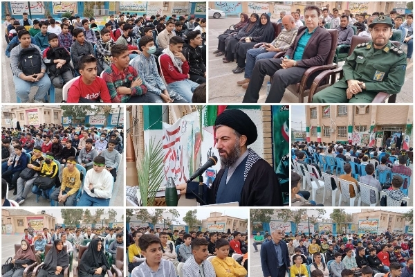 یادواره ۱۱۵شهید دانش‌آموز در سرپل‌ذهاب برگزار شد