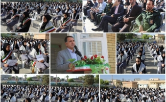 نواخته شدن زنگ استکبار ستیزی در مدارس سرپل‌ذهاب
