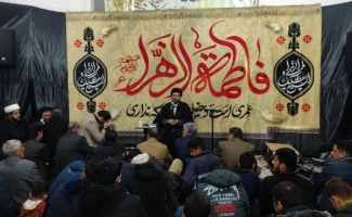 مراسم عزاداری شهادت حضرت زهرا (س) در سرپل ذهاب برگزار شد