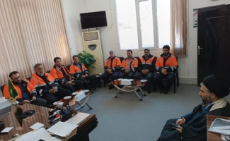 دیدار مدیر و پرسنل اداره راهداری سرپل‌ذهاب با امام جمعه شهرستان