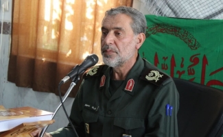 مراسم چهارمین سالگرد شهادت سردار سلیمانی در گردان تکاور ۱۲۵ مستقر در سرپل ذهاب برگزار شد
