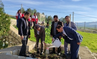 دریادمان شهید شیرودی سرپل ذهاب اقدام به غرس نهال شد