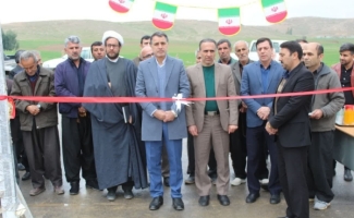 افتتاح بهسازی وروکش‌آسفالت راه روستایی با اعتبار۴میلیاردتومان درسرپل‌ذهاب