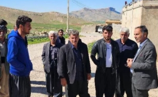 بازدید بخشدار دشت‌ذهاب شهرستان از روستاهای تابعه