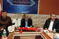 بازدید هیئت رئیسه دانشگاه علوم پزشکی استان کرمانشاه از بیمارستان شهدای شهرستان